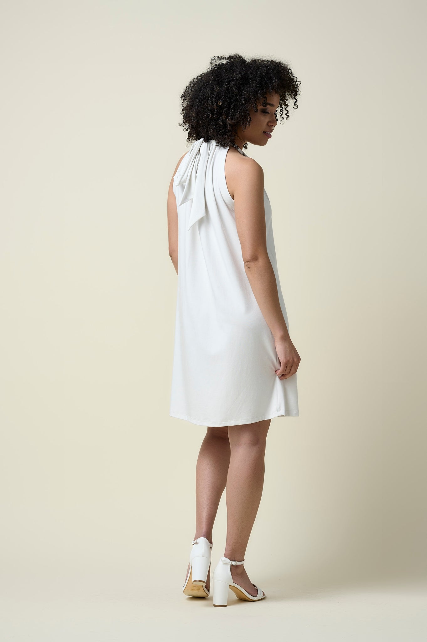 Eggshell Halter Dress Sownsmith.com Eggshell Halter Dress Sownsmith.com